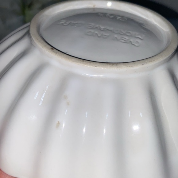 Vintage Ceramic Scallop Sea Shell Oven&Microwave Save Baking Dish Bowl Plate - Picture 8 of 17